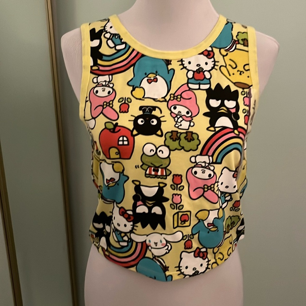 Hello Kitty & Friends Cropped Tank Top